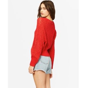 Billabong red sweater